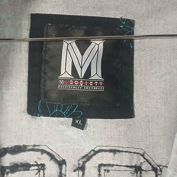 Rare VTG M. Society Politically Incorrect  XL Good Vibes Tracksuit Old Stock EUC - Picture 8 of 16